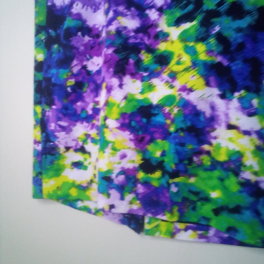 Lane Bryant Skirt 24 Women Straight Pencil Knee Length Pattern Colorful - Picture 11 of 15